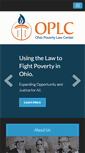 Mobile Screenshot of ohiopovertylawcenter.org