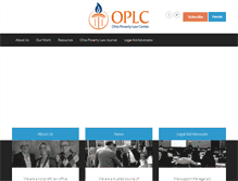 Tablet Screenshot of ohiopovertylawcenter.org